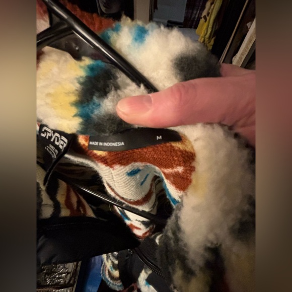 SALE!❄️ Spyder Sherman Sherpa Jacket Men’s Size Medium Like New - Picture 4 of 5